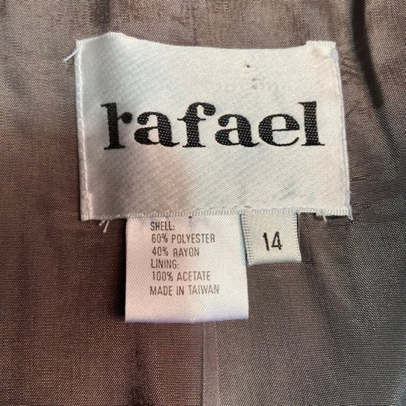 🏷 Sold  | Rafael Grey Zip Up Blazer - Picture 7 of 9